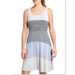 Athleta Santa Maria Stripe Sleeveless Dress